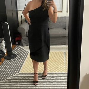 Express one shoulder LBD
